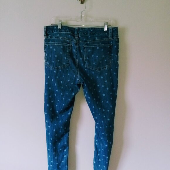 Time&Tru Blue Jeans with Star Design - Picture 4 of 6